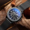 Maestro Mash Metal Watch Black