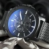 Maestro Mash Metal Watch Black