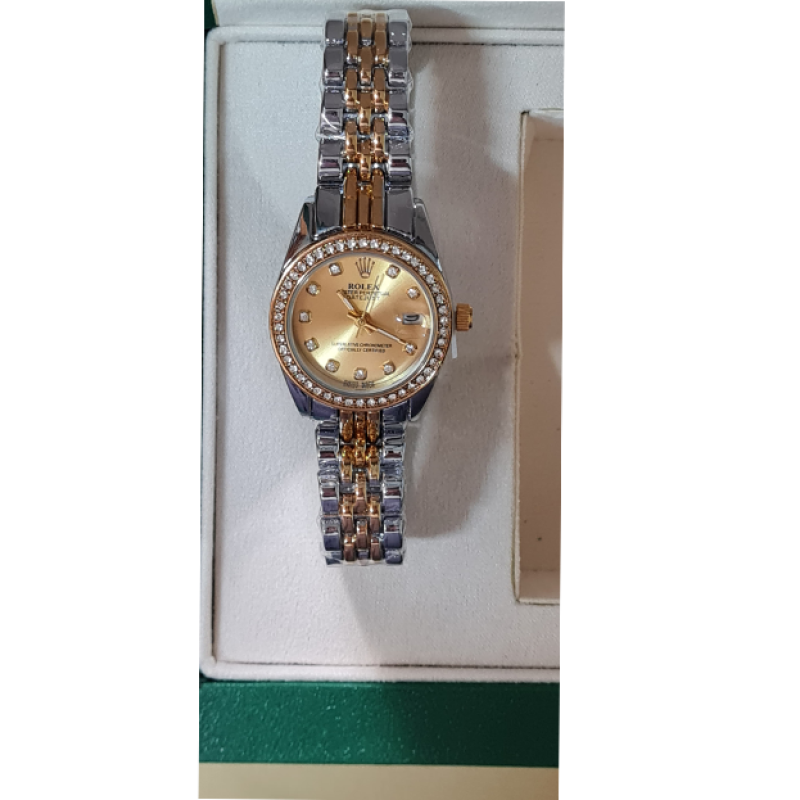 رولكس ديت جست الذهبية النسائية