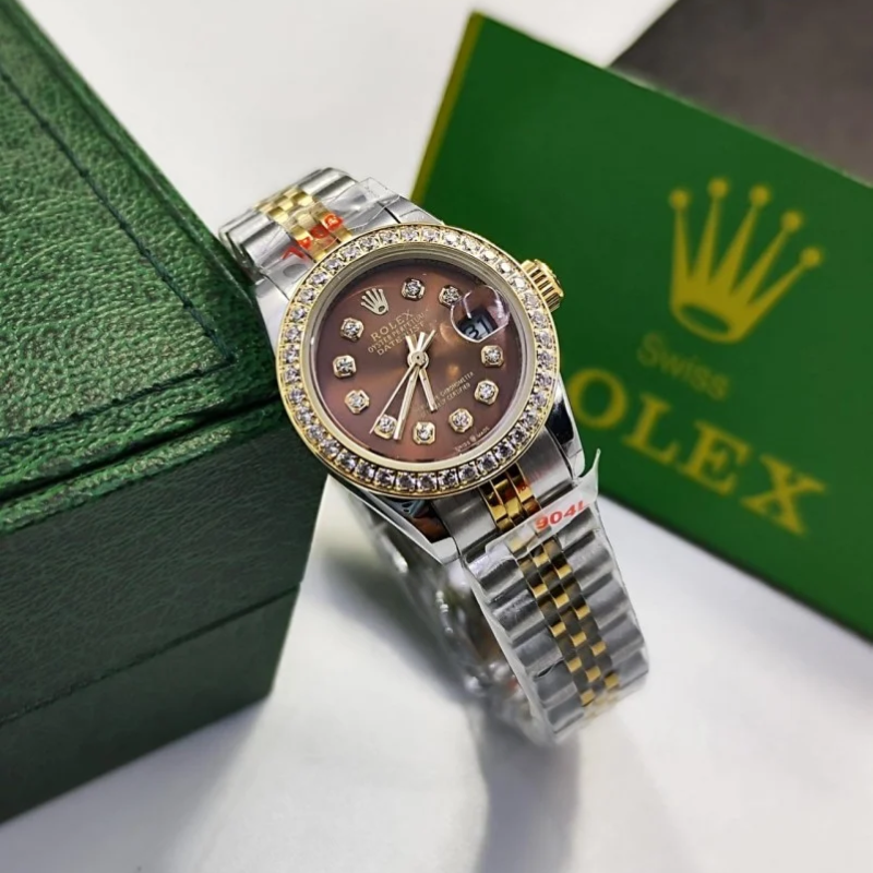 Rolex Datejust Gold (Brown) Women